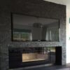 black ebony stone wall cladding tiles, natural stone tiles, water feature stone tiles, fireplace stone tiles by stone pavers melbourne, sydney, brisbane