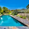 slate crazy paving around a pool