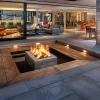 harkaway bluestone drop face pool coping tiles, drop down coping tiles, black tiles, dark tiles, blue tile