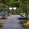 midnight granite grey tiles and pavers, black tiles, black pavers, dark tiles, outdoor tiles, outdoor pavers by stone pavers