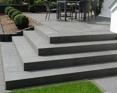 granite stepping, steps and stairs