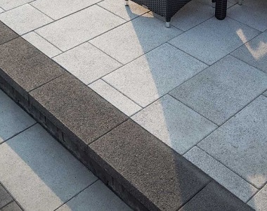 new raven grey granite pool coping drop face tiles and pavers, grey coping, dark coping tiles by stone pavers melbourne sydney brisbane canberra adelaide