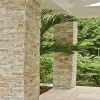 stackstone wall cladding sandstone, mesh wall cladding, yellow, beige, cream cladding by stone pavers melbourne, sydney, brisbane, canberra and adelaide.