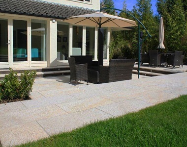 summer daze granite pavers and tiles, pool pavers, yellow tiles, ochre tiles by stone pavers australia - melbourne, sydney, brisbane, adelaide, canberra, outdoor pavers outdoor tiles