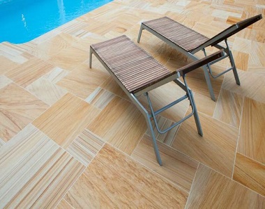 Teakwood Pool Coping Tumbled 100 Natural Stone Tiles