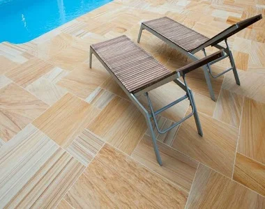 teakwood pool coping tiles sandstone pavers tumbled by stone pavers melbourne and sydney