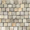 golden quartz cobblestones