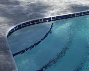 Grey Limestone Bullnose Pool Coping | 100% Natural Stone