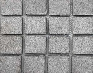 raven exfoliared grey cobblestone tiles and pavers
