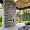 smokey quartz stackstone wall cladding tiles by stone pavers melbourne, fireplace stone cladding