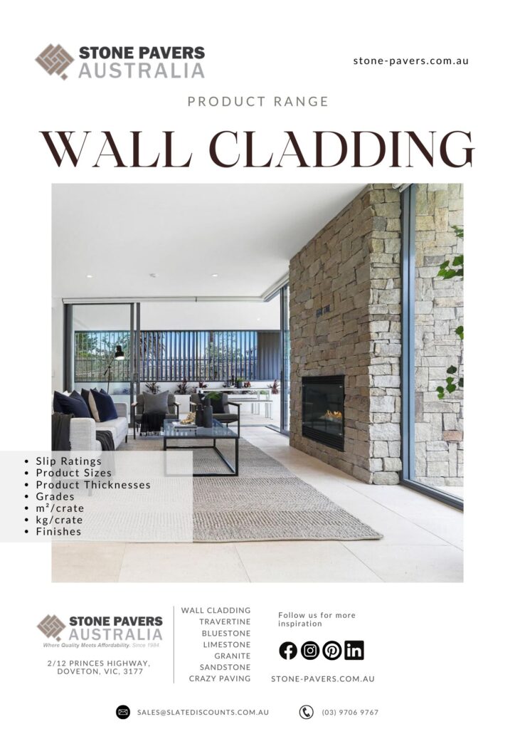 stone pavers wall cladding product specification