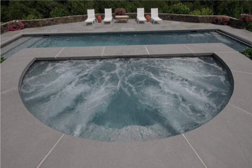 bluestone curved pool coping