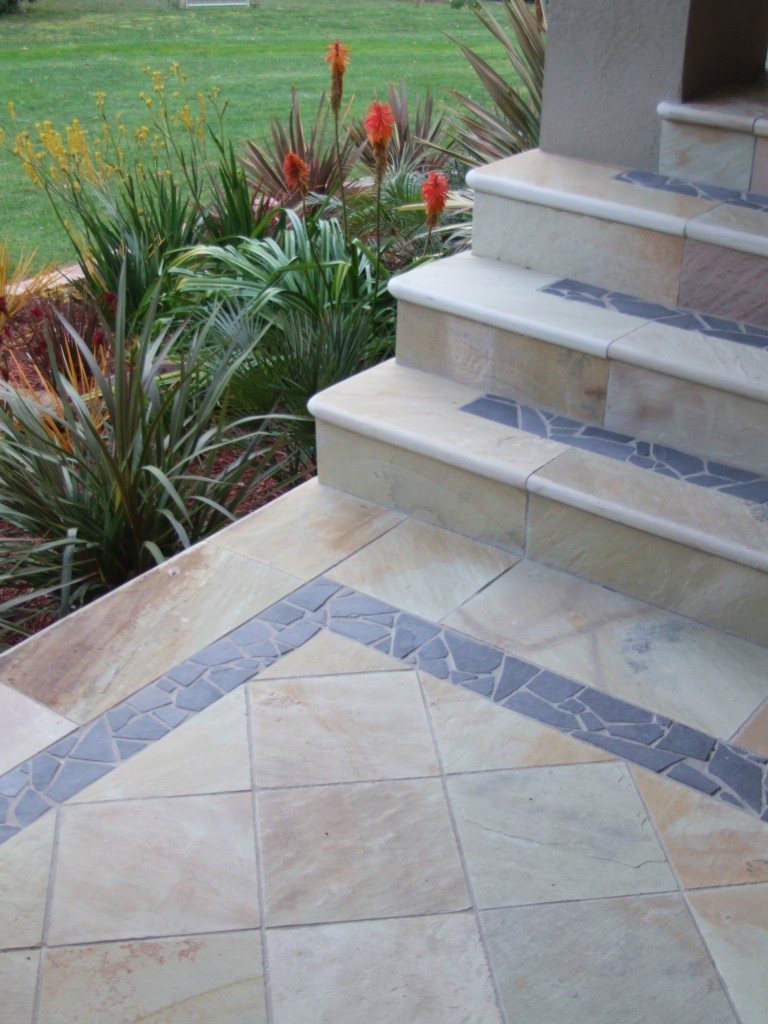 Sandstone Pavers and Step Treads