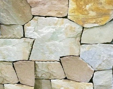 loose natural split sandstone wall cladding