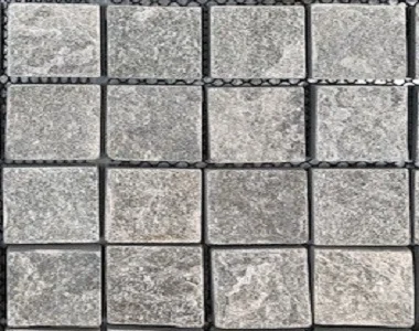 Grey Natural Split Tumbled Cobblestones