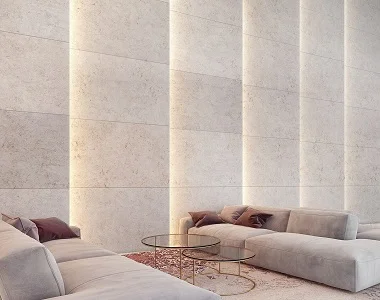 Ivory Travertine Tiles Indoor Filled and Honed by stone pavers, wall cladding