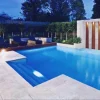 shelly white travertine outdoor tiles