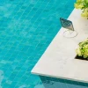 white pool coping tiles, drop face pool coping pavers, stone pavers melbourne, sydney