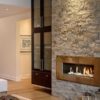 earth ledgestone fireplace stone wall cladding