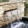 Uluru ledsgestone water feature stone wall cladding