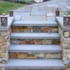 ulluru ledgestone, stone steps wall cladding