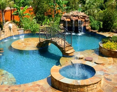 flagstone crazy paving pool coping by stone pavers melbourne