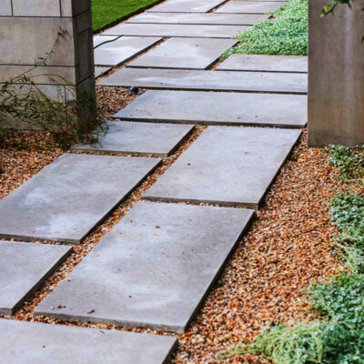 blue stone pavers paving grey pavers gray stone tiles path garden