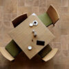 noce travertine french pattern tiles