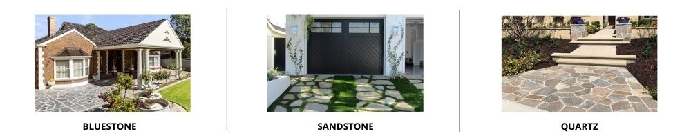 crazy pave driveway range