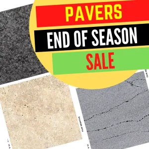 end of season paver sales