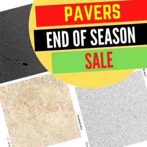 end of season paver sales
