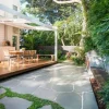 bluestone steppers as crazy paving