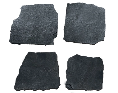 black limestone stepping stones