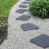 black limestone steppers