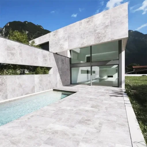 Grey Marble Tiles and Pavers