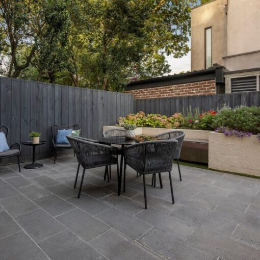 bluestone pavers outdoor area