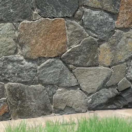 stone cladding on wall