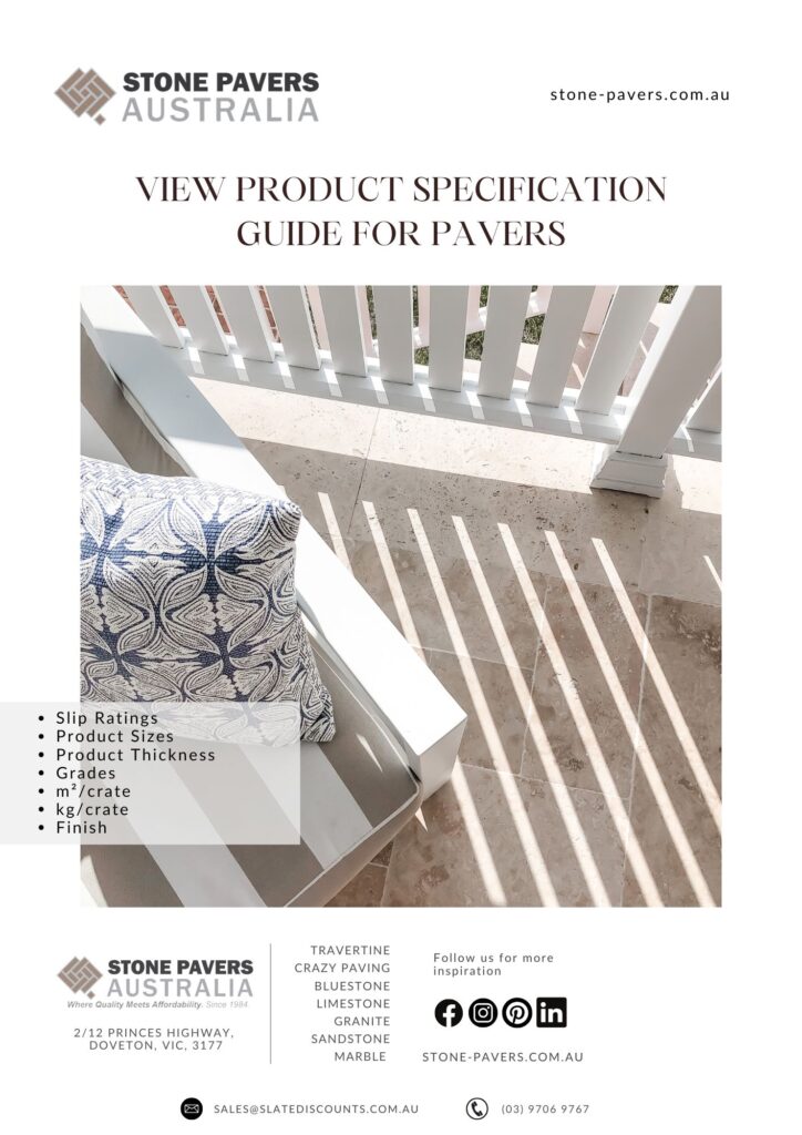 Pavers specifivation Guides