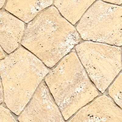 Desert Sand Travertine Crazy Paving (NEW)