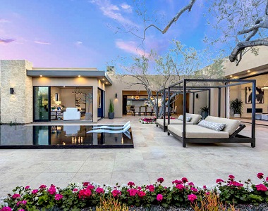 travertine outdoor natural stone pavers