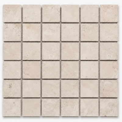 travertine cobblestones